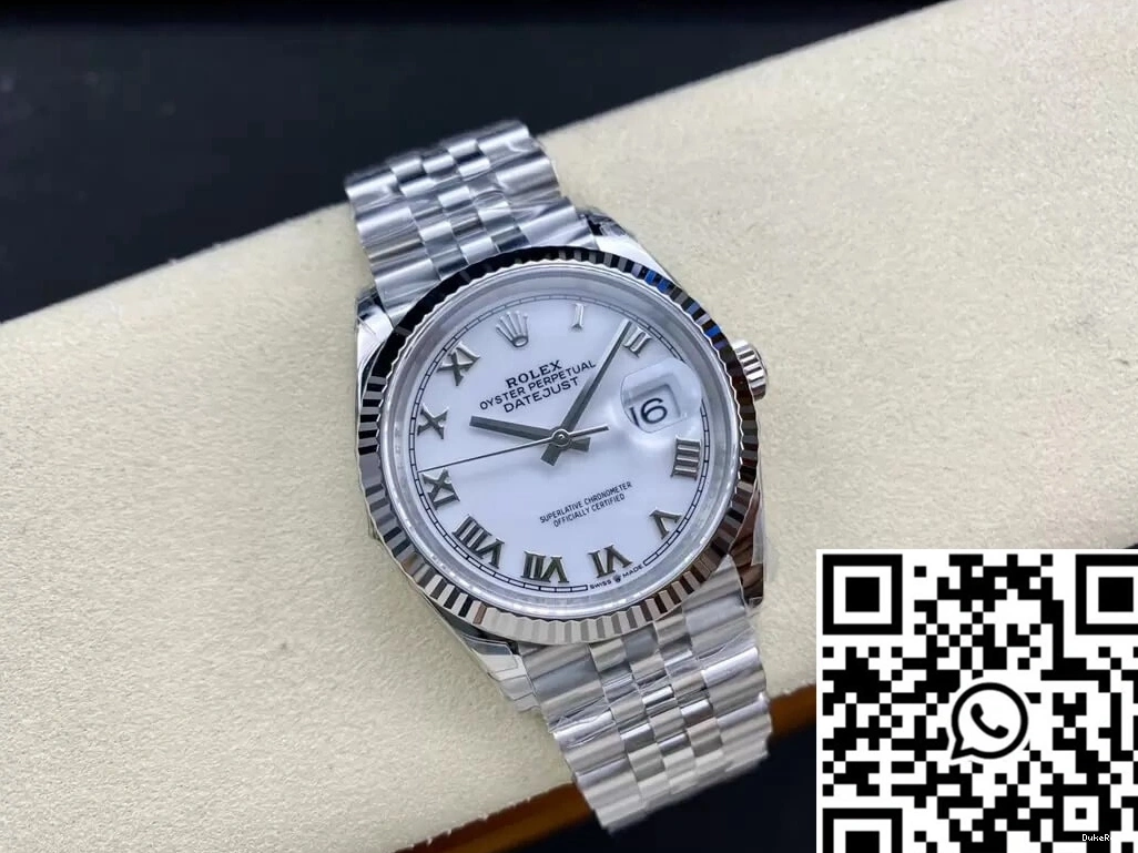 VS Dial M126234-0025 White Rolex 36MM Datejust Factory 0519